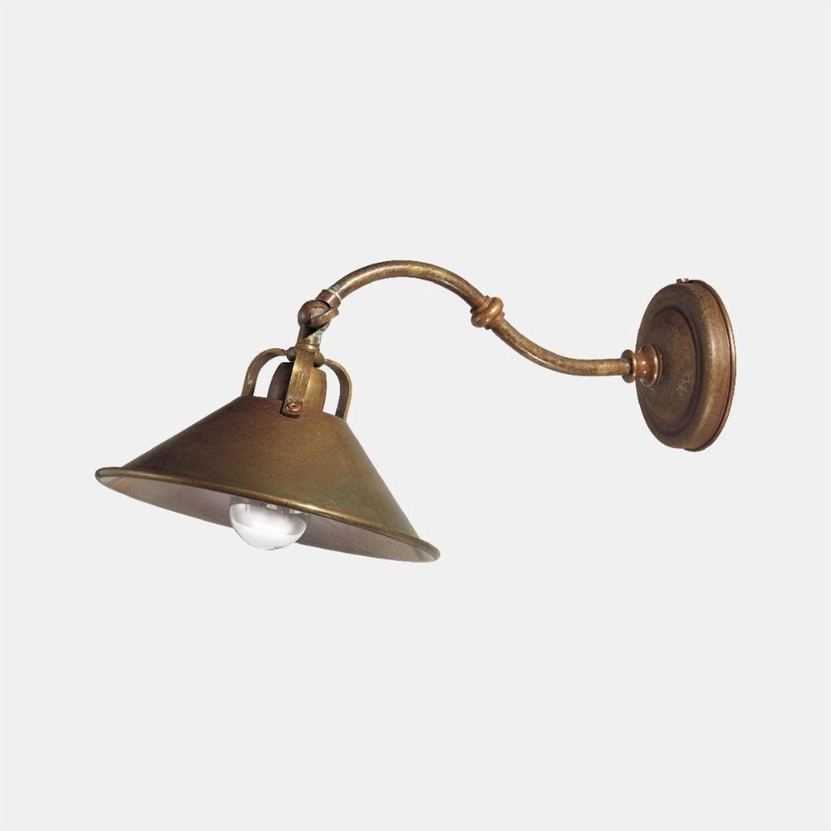 Il Fanale Cascina Applique Con Snodo wall lamp – Brass