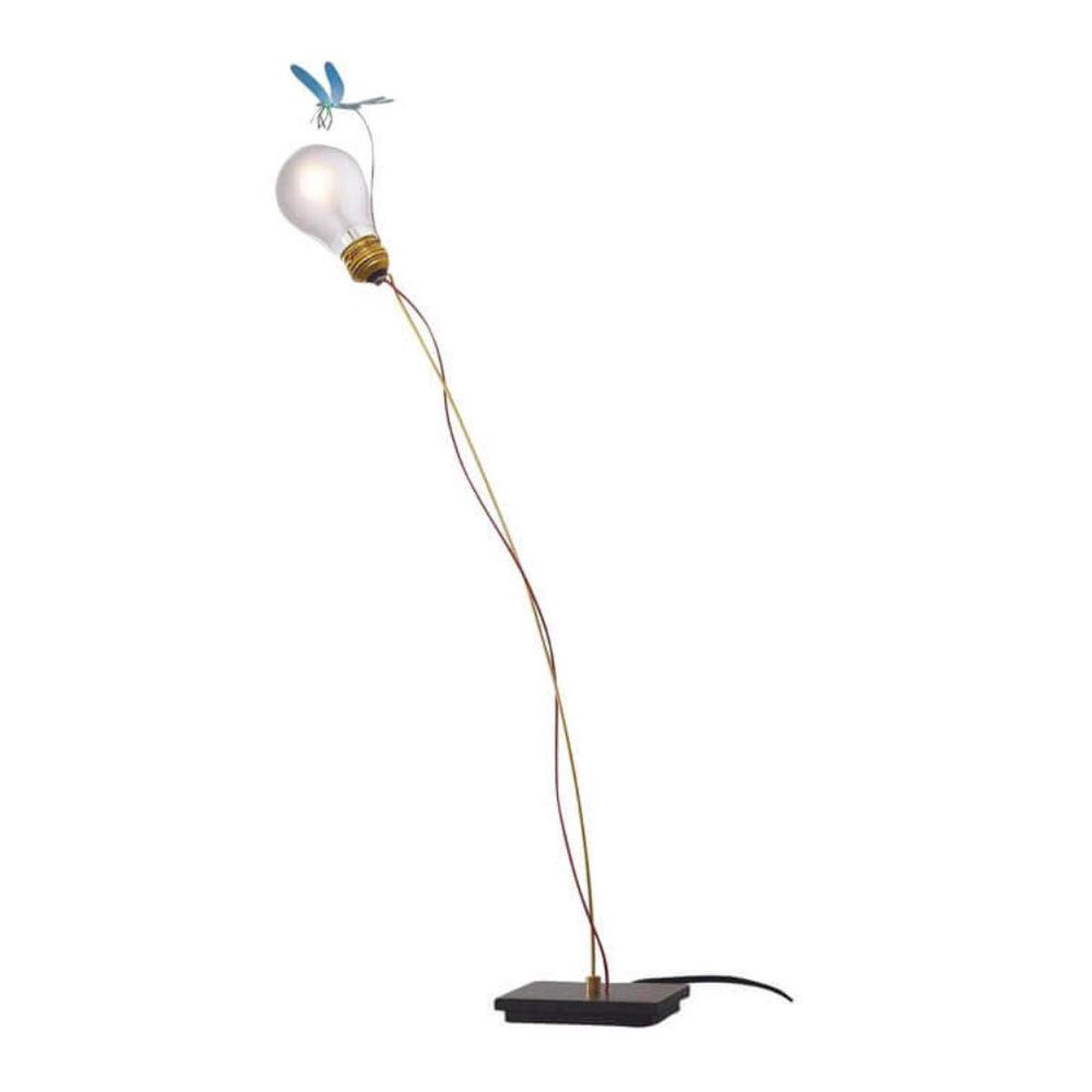 Ingo Maurer I Ricchi Poveri Bzzz table lamp with dragonfly