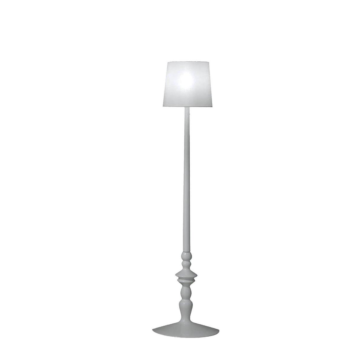 Karman Al e Bab floor lamp H6025 white linen