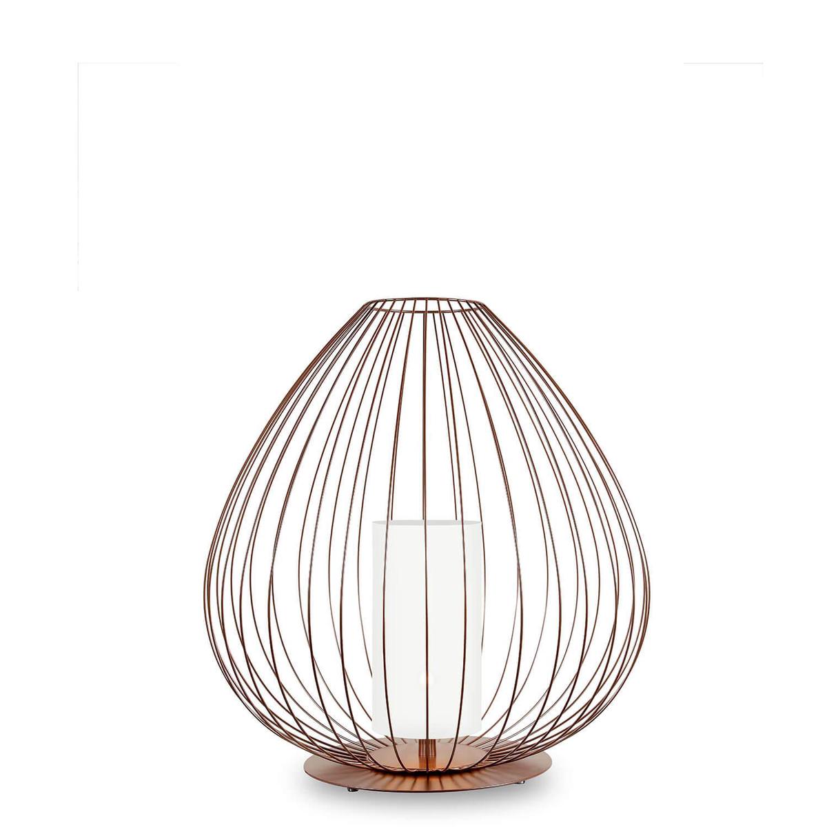 Karman Cell floor lamp diam. 84 cm. with metallic thread