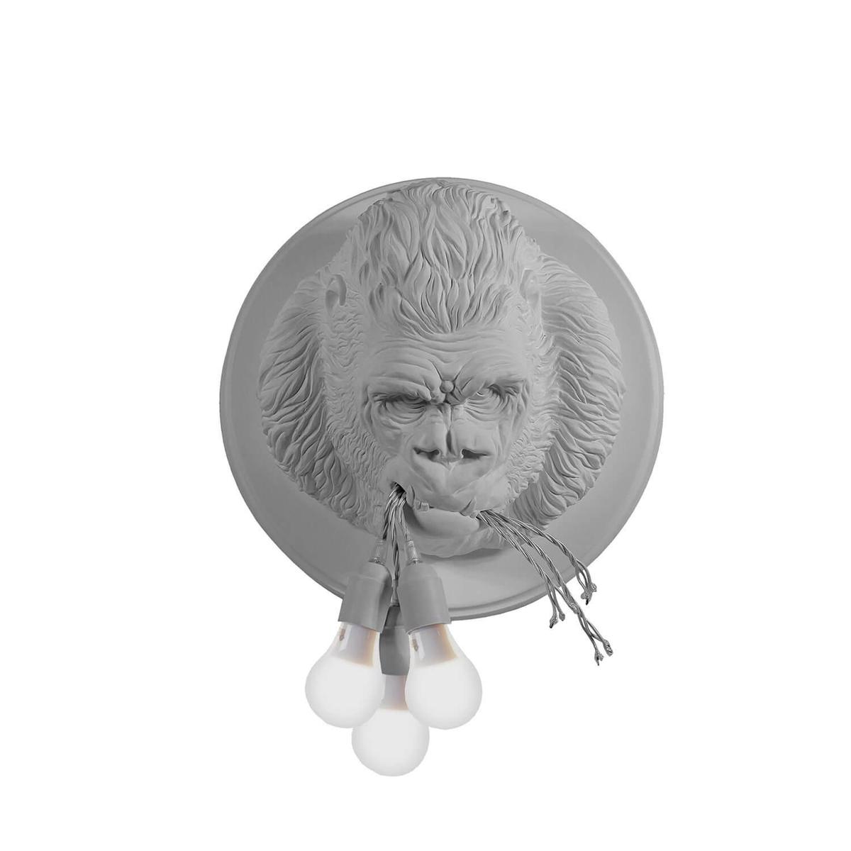 Karman Ugo Rilla LED wall lamp in the shape of gorilla