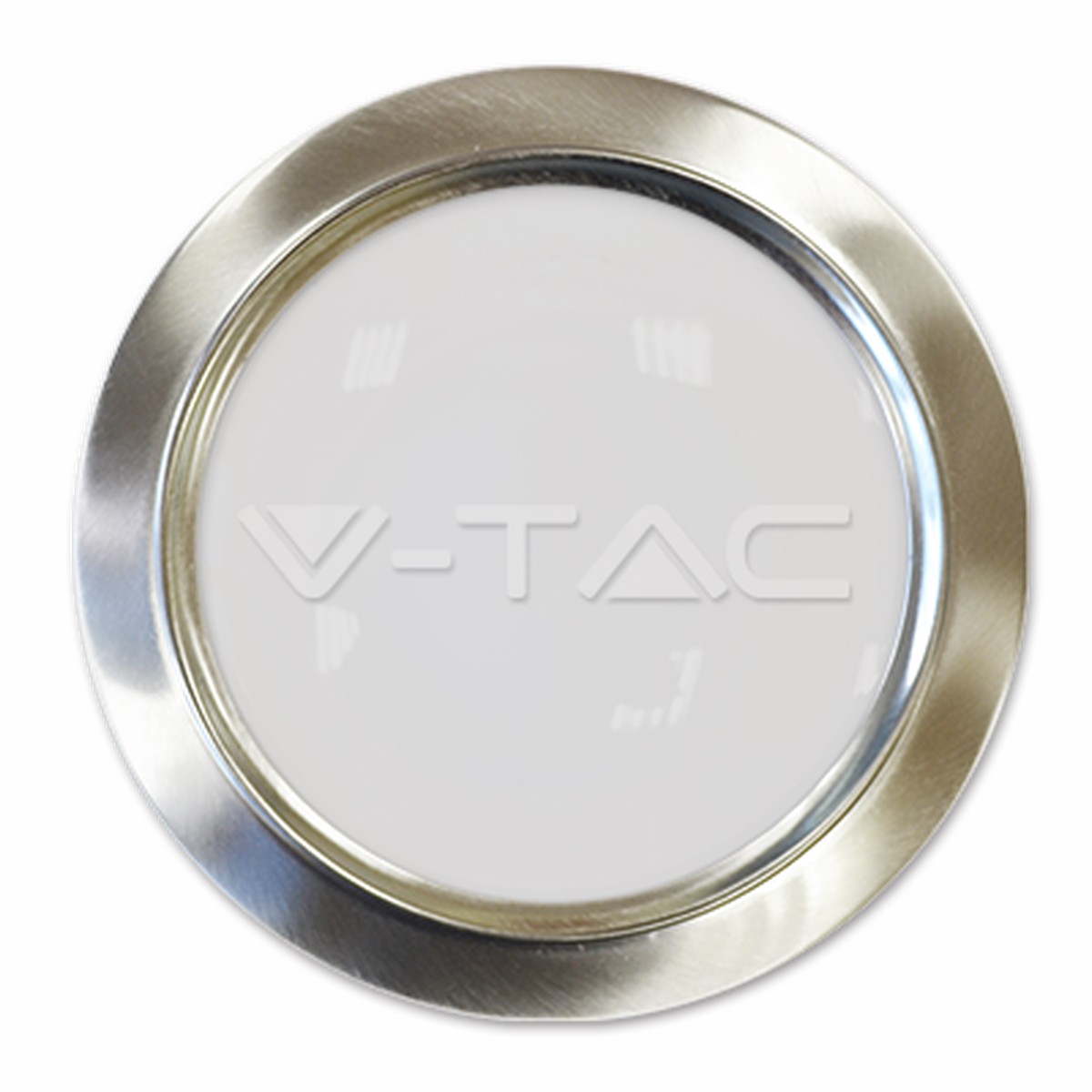 LED ZHAGHA SATIN NICKEL COLOR COVER ROUND