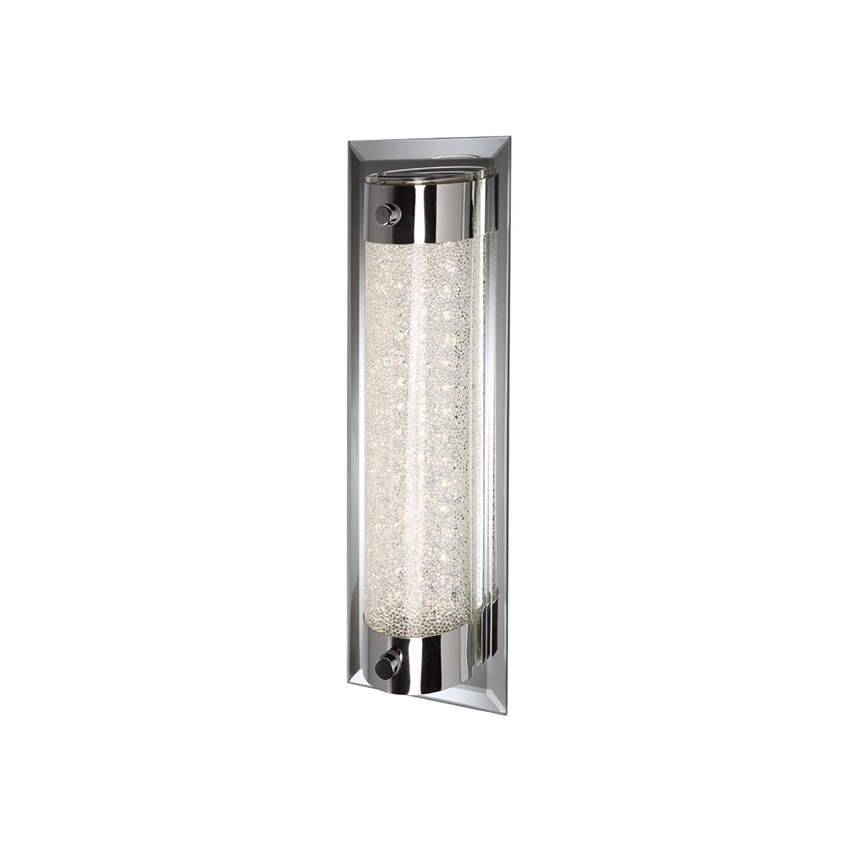 M5534 Tube Flush 8W LED Polished Chrome/ Sand Diamond