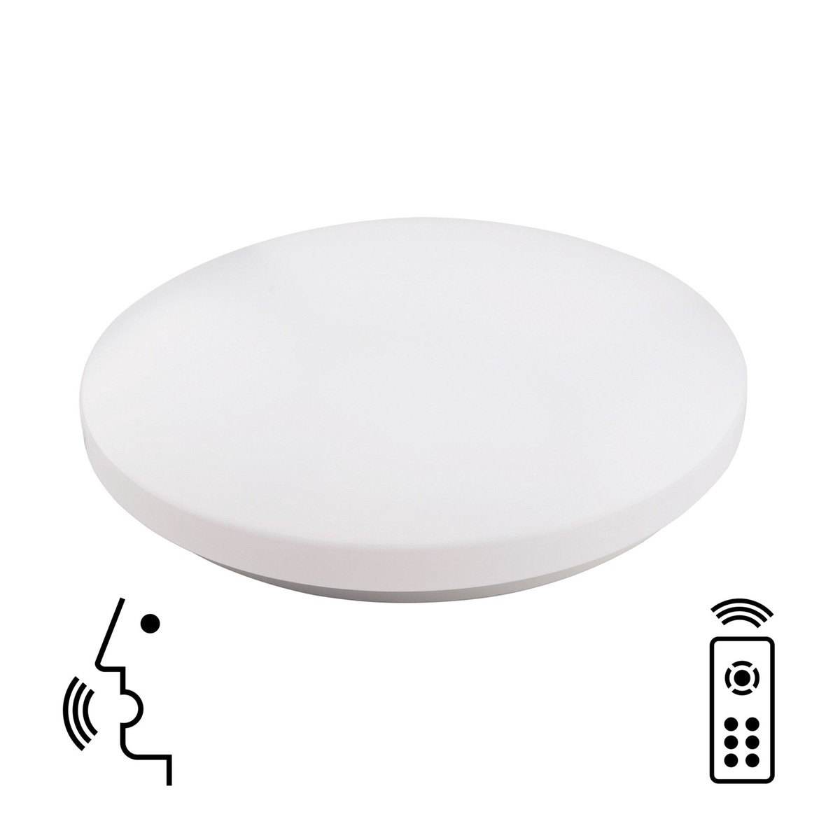 M5946 Zero Smart Ceiling 80W LED Remote Control White