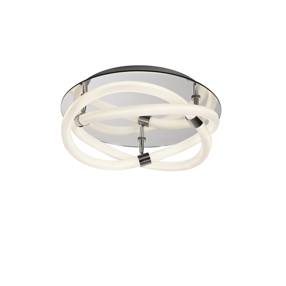 M6609 Infinity II Ceiling 30W LED Chrome/White Acrylic/Clear Mirror
