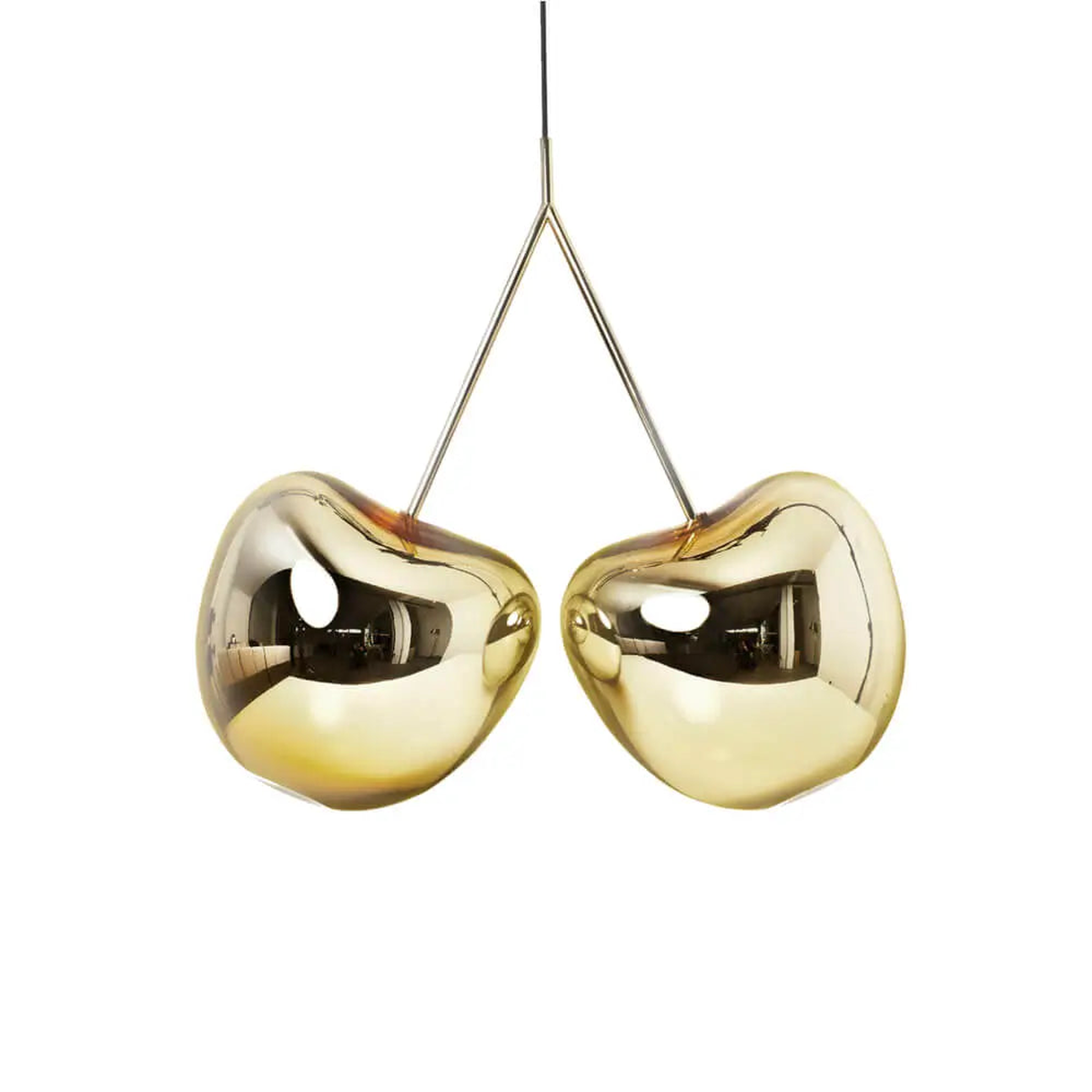 Qeeboo Cherry Lamp metal finish suspension lamp