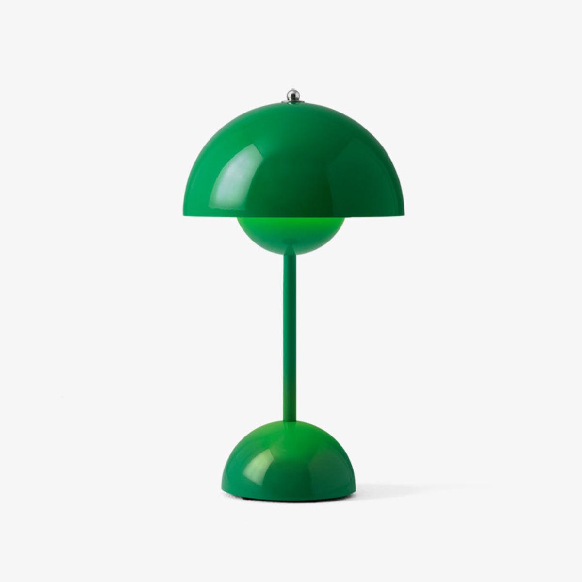 Flowerpot VP9 Portable Lamp, Signal Green