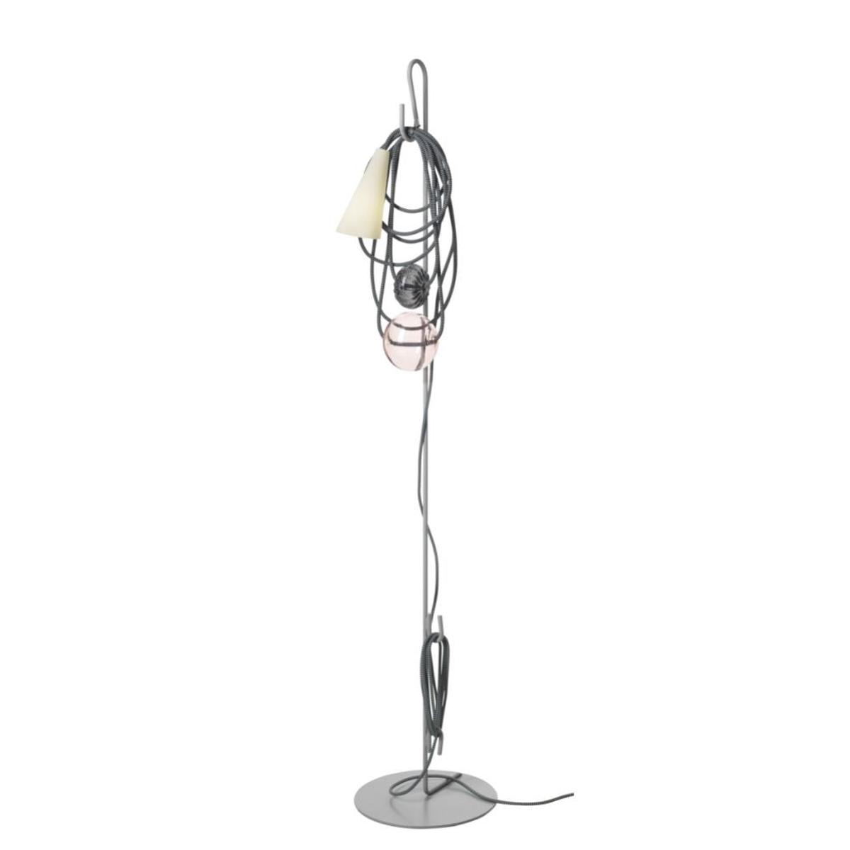 Foscarini Filo LED floor lamp amethyst queen