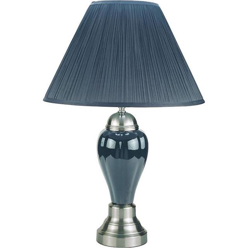 Hanna Gray 27″H Grey Table Lamp