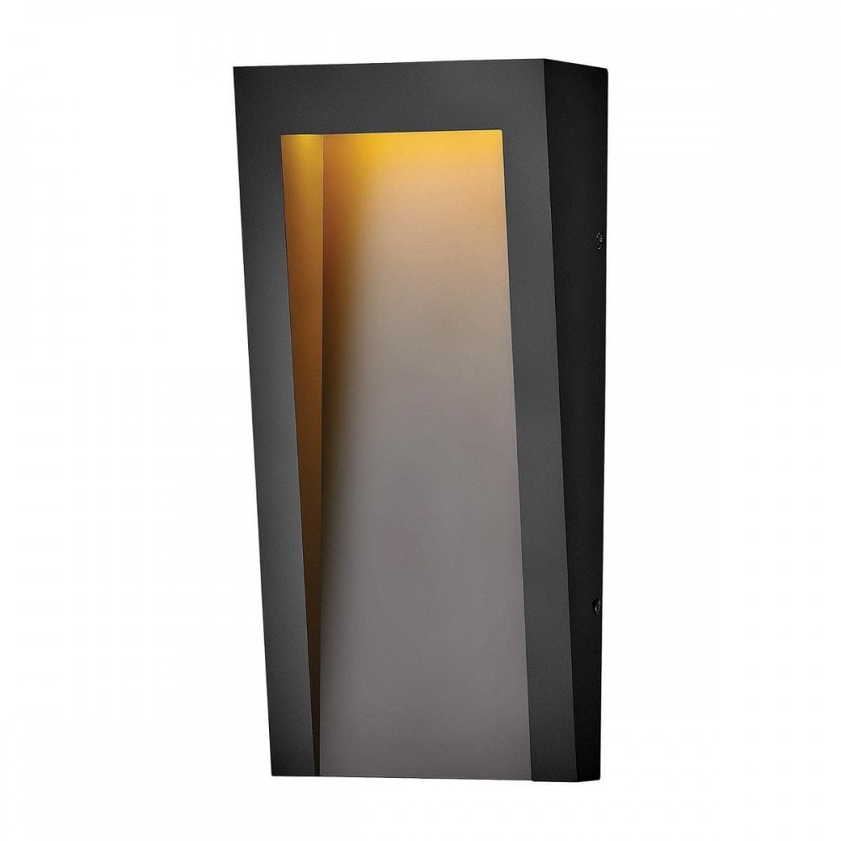 HK-TAPER-M-TBK Taper LED Wall Lantern Textured Black