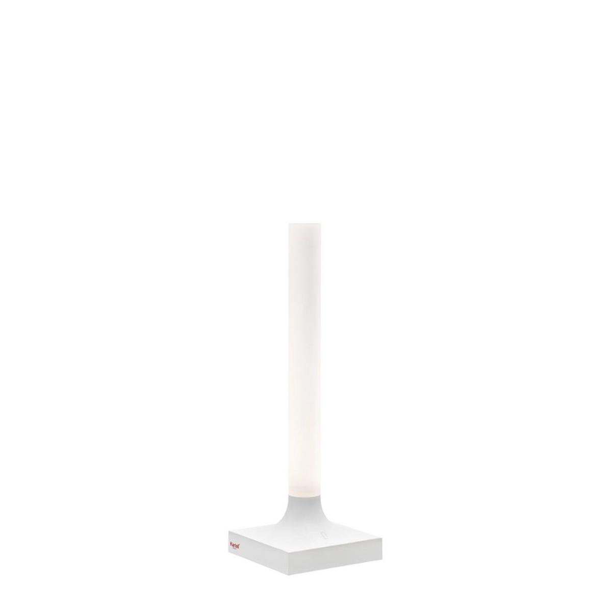 Kartell Goodnight portable table lamp LED for indoor use matt finish