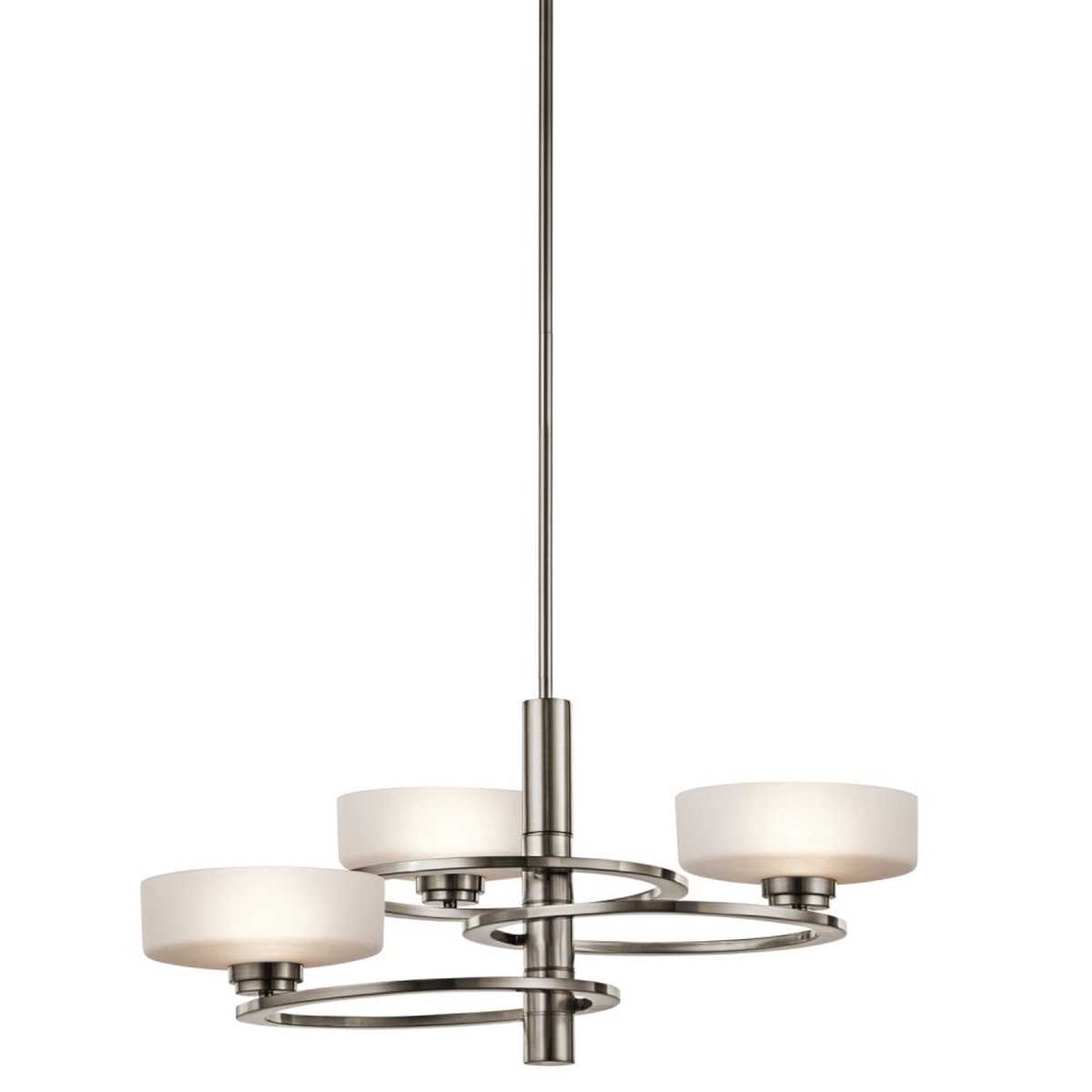 KL/ALEEKA3 Aleeka 3 Light Chandelier Classic Pewter