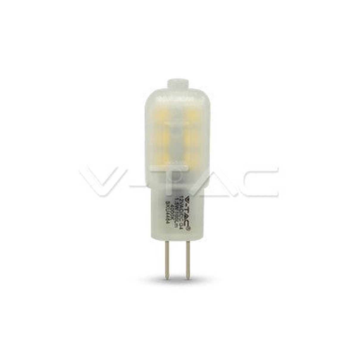LED G4 LAMP SMD 1.5W WW 100lm 12V 300 16X48 PLASTIC