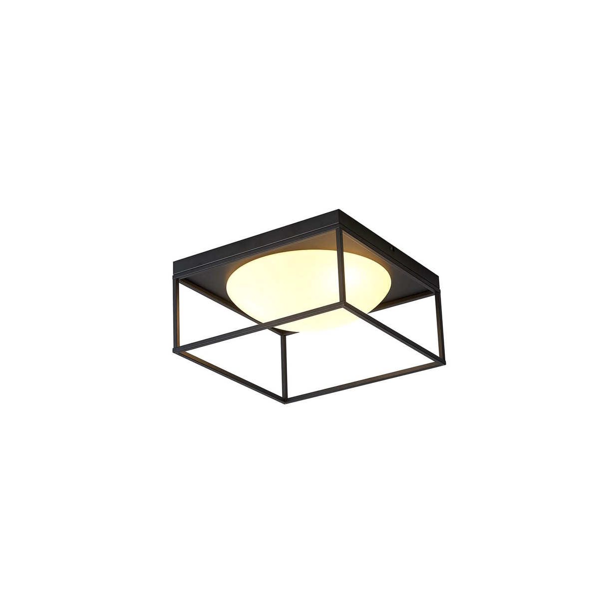 M7602 Desigual Semi Flush 3 Light Matt Black