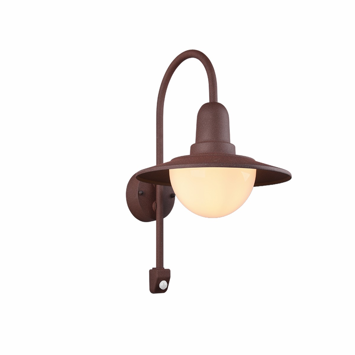 Norman Outdoor Wall Light- Rusty/ Anthracite Finish