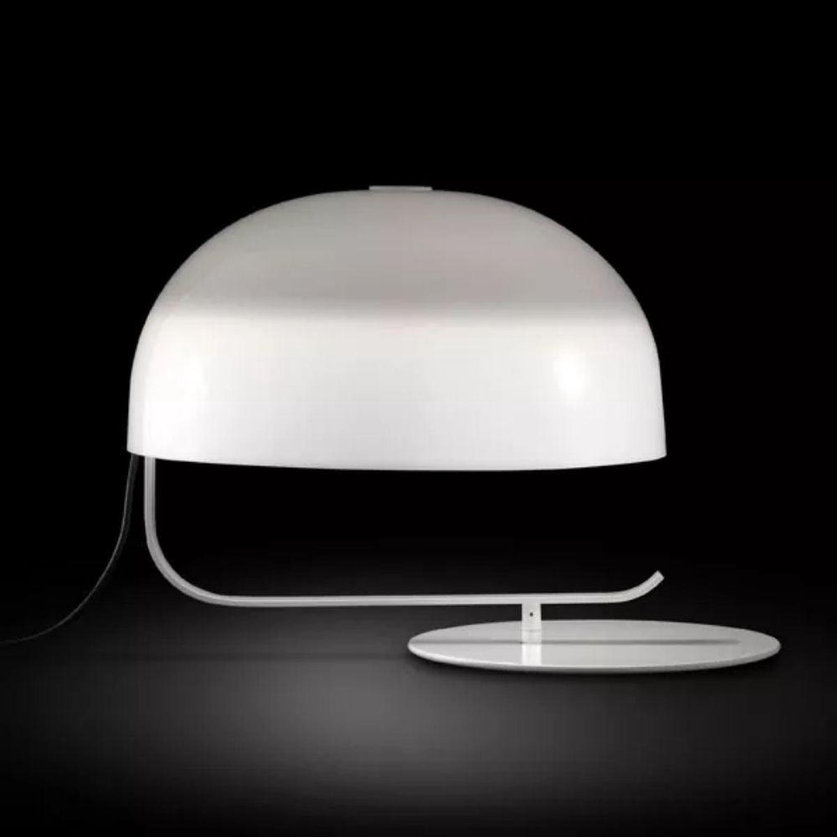 OLuce Zanuso 275 table lamp white by Marco Zanuso