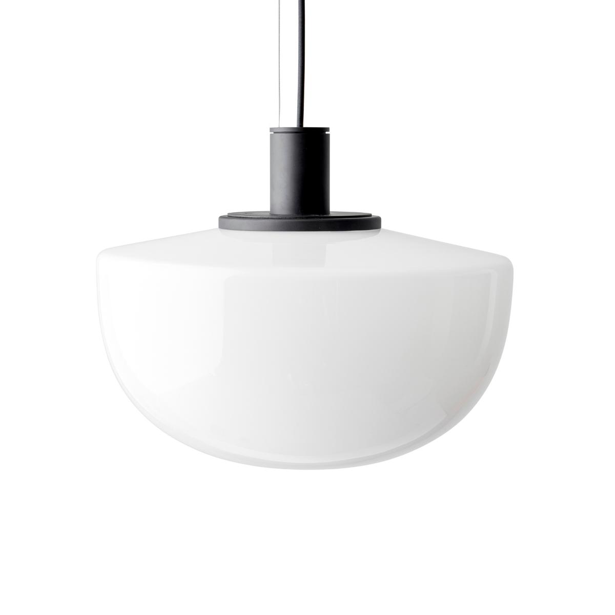 Pendant lamp BANK opal glass