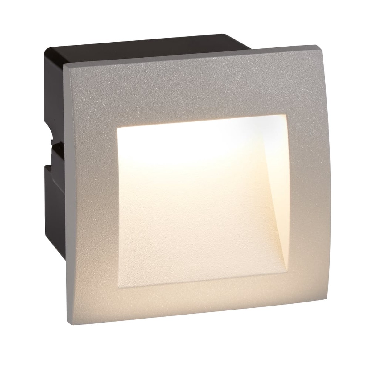 0661GY Ankle Led Indoor/outdoor Recessed Square Grey