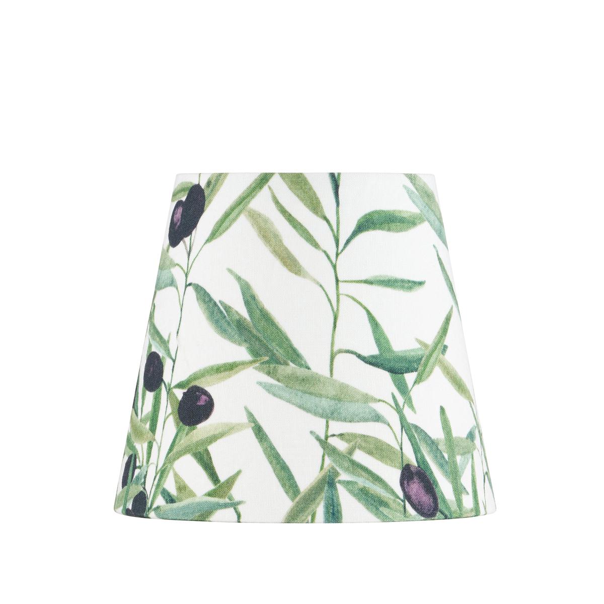‘L’Olivier’ Linen French Drum Lampshade, 13cm