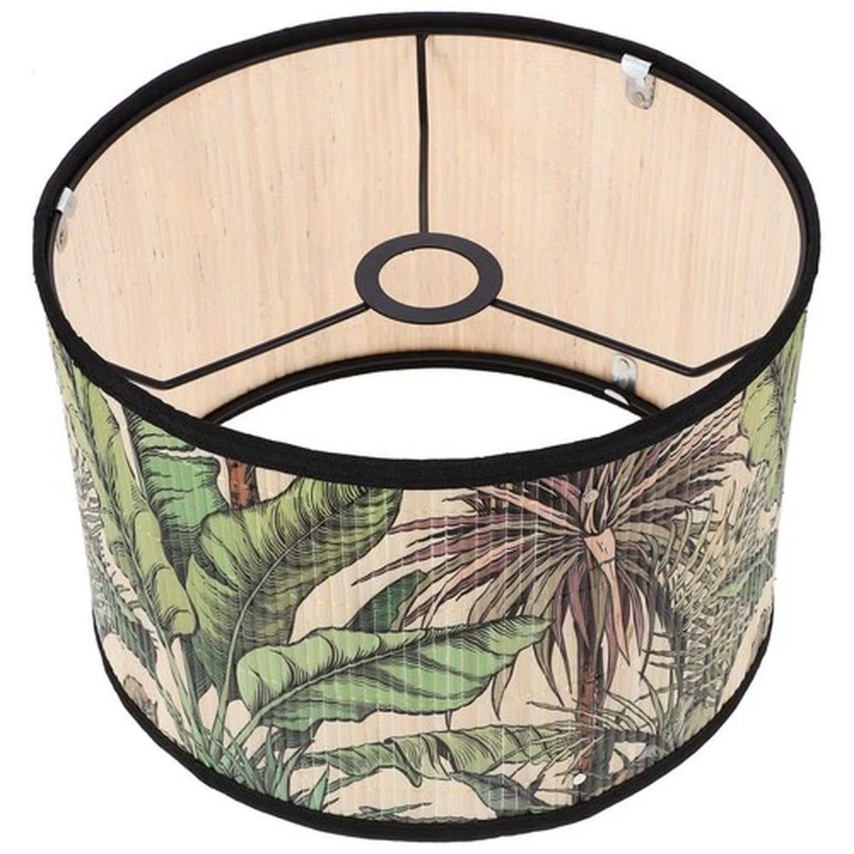 Lamp Shade Home Pendant Shades Bamboo Lampshade Boho Light Fixtures Ceiling
