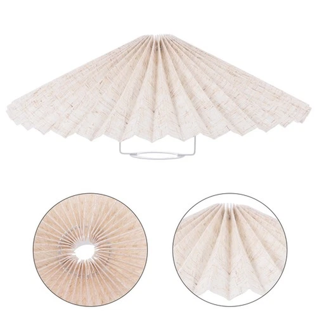 Pleated Lamp Shades Clip On Lamp Shades Light Bulb Small Lamp Shades for Table