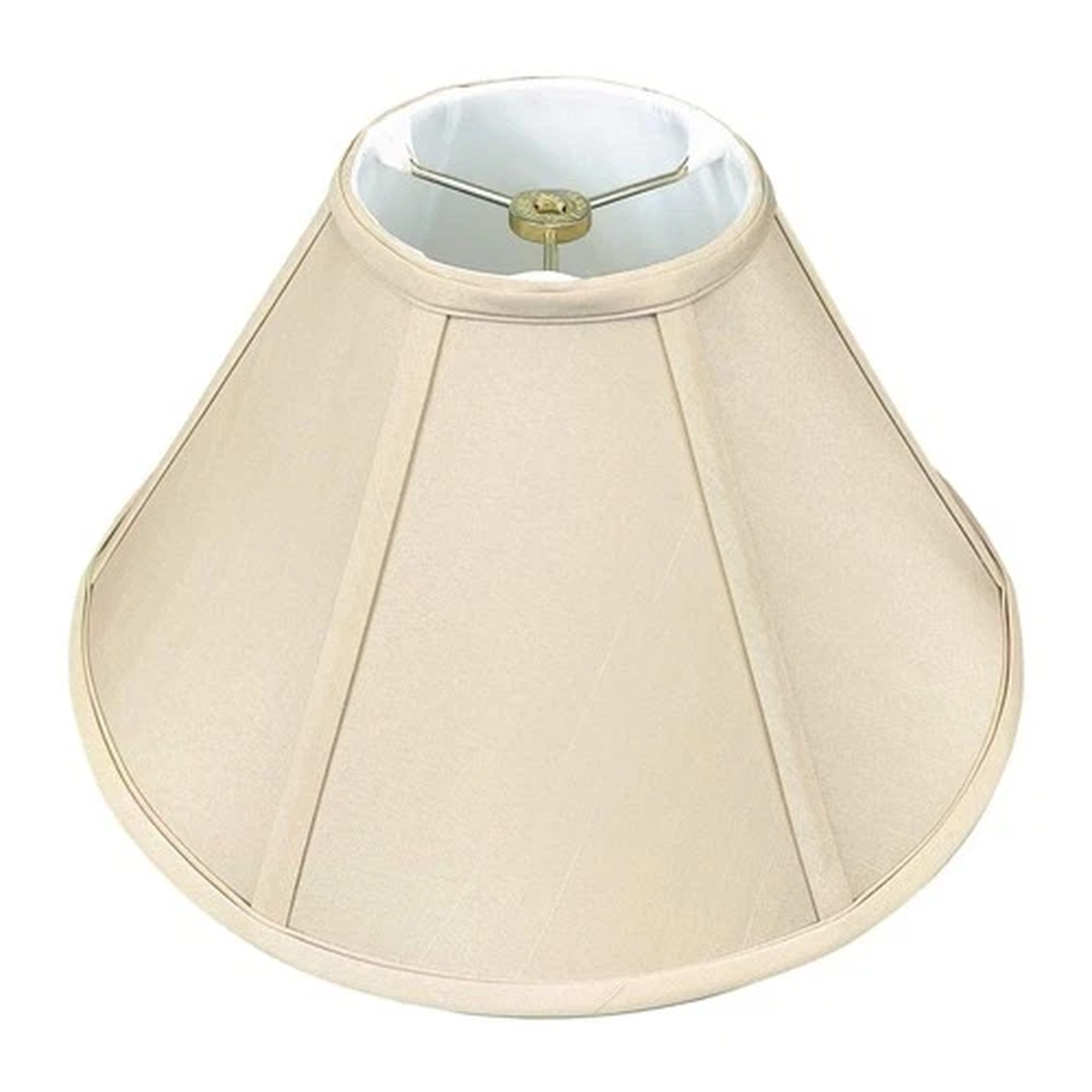 , Inc BSO-706W-13BG Coolie Empire Wall Lamp Shade, 5 x 13 x 8, Beige