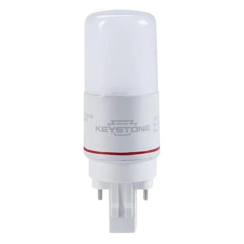 7W 2-Pin Compact LED Lamp, Omni-Directional Type, 120-277V Input, G24d Base, 2700K