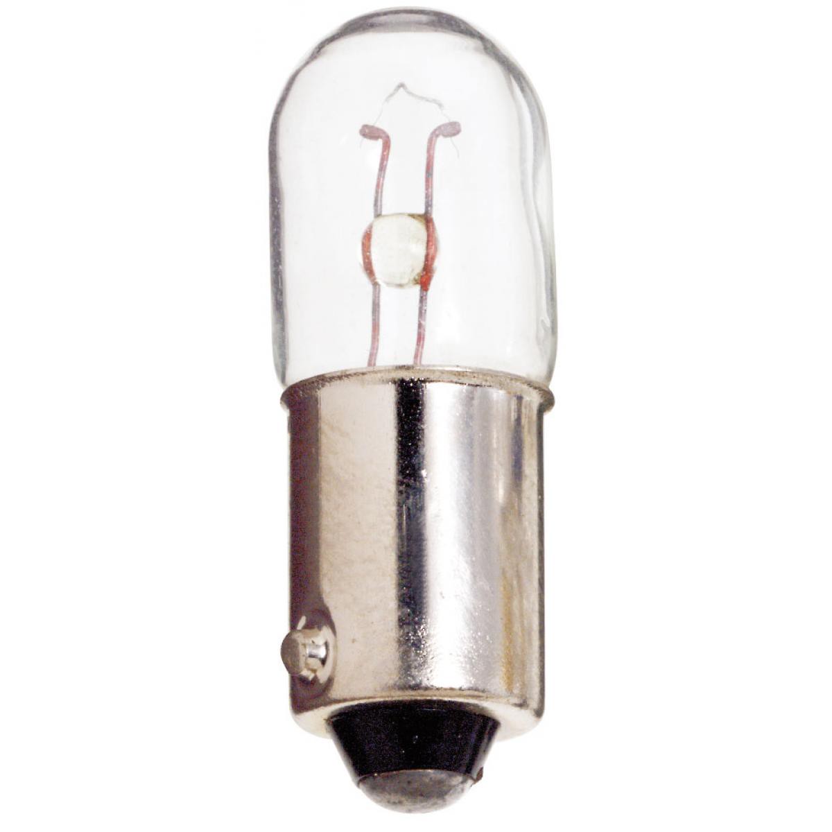 1.96 Watt miniature – T3 1/4 – 1000 Average rated hours – Miniature Bayonet base – 28 Volt – 10-Pack