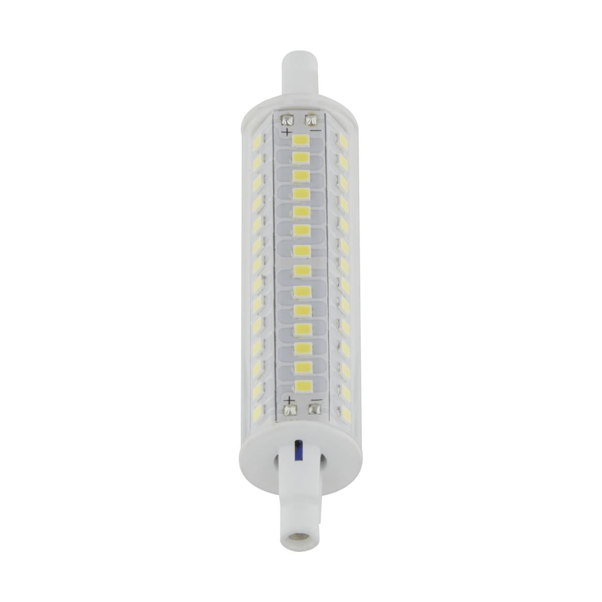 10 Watt LED Bulb – J-Type T3 118mm – 120 Volt – R7S Base – 3000K – Double Ended – 200 Degree Beam Angle – 48-Pack