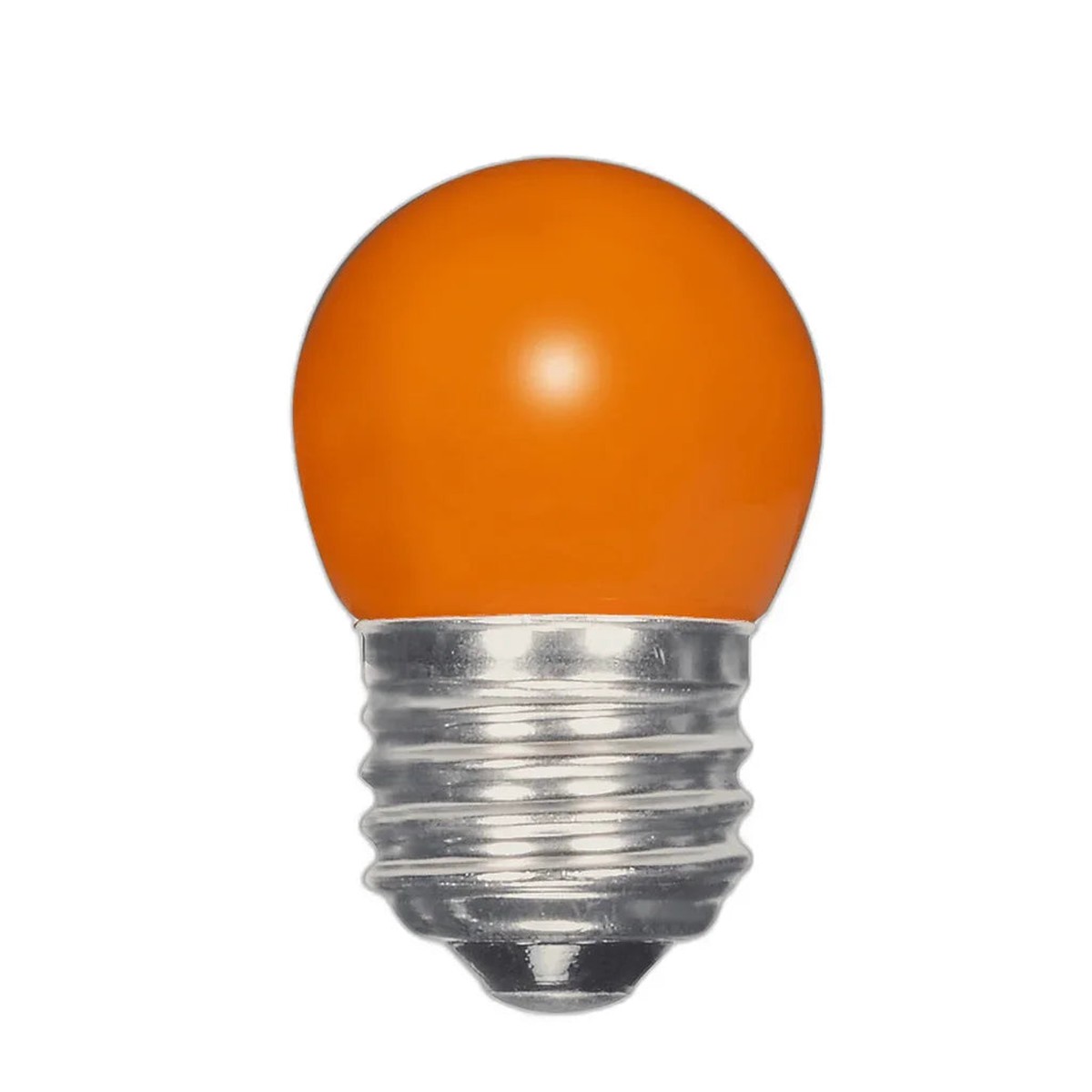 1.2W LED – S11 – Ceramic Orange – Medium base – 120V – Card