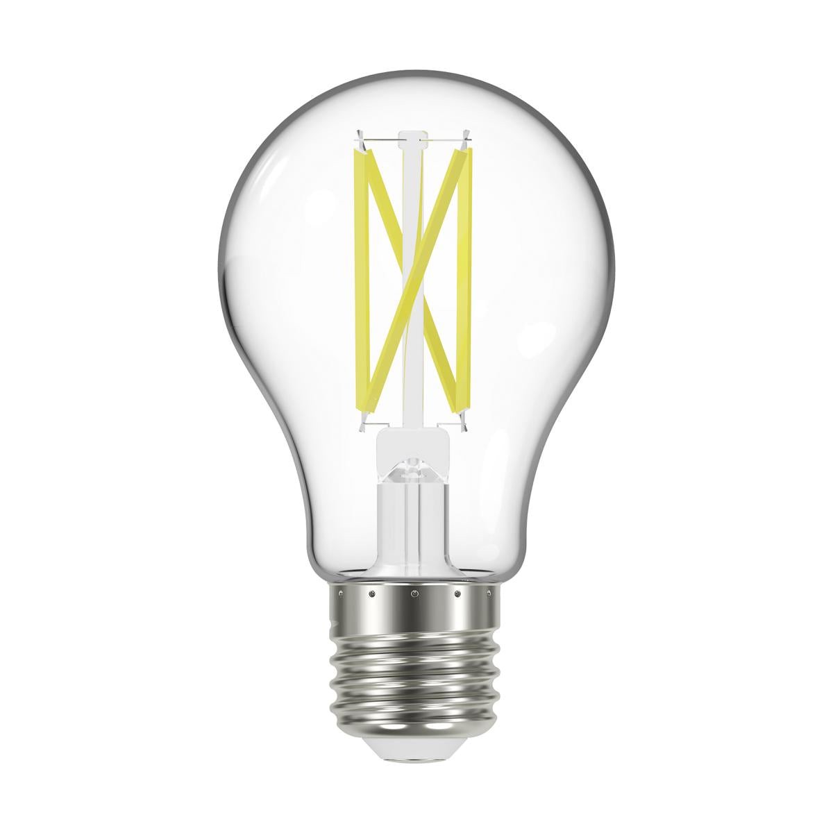 10.5 Watt LED A19 – Clear – Medium Base – 3000K – 90 CRI – 120 Volt – 24-Pack