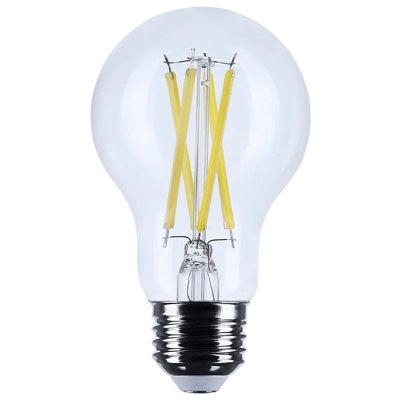 10.5 Watt A19 LED – Medium Base – Clear – 3500K CCT – 120 Volt – 6-Pack