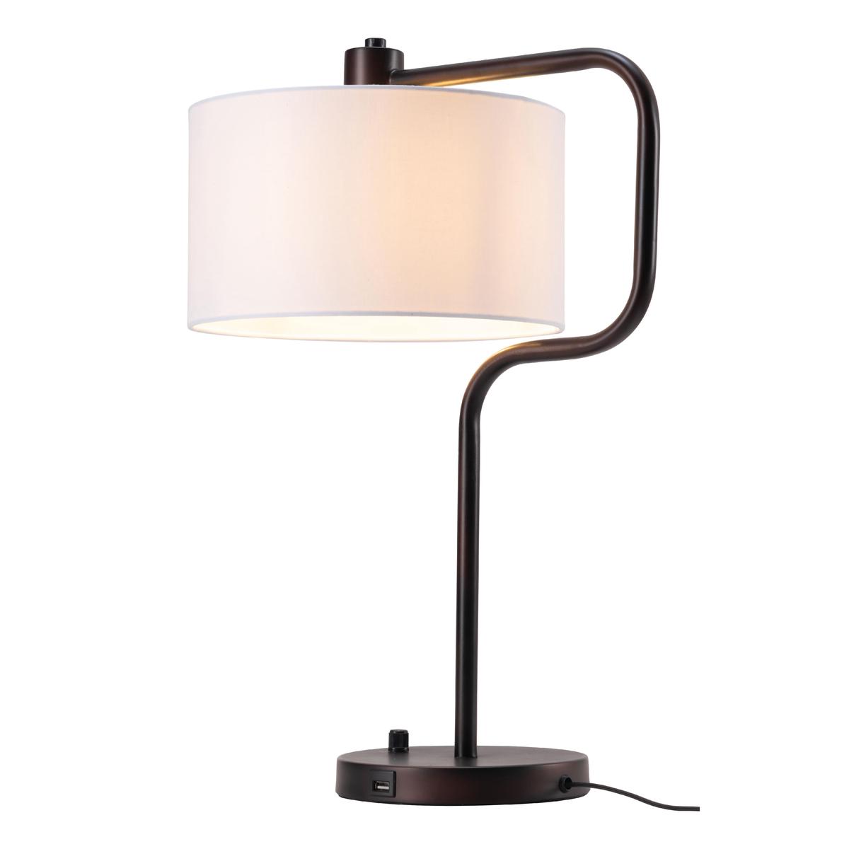 Zuo Middlemist 56146 Table Lamp – White