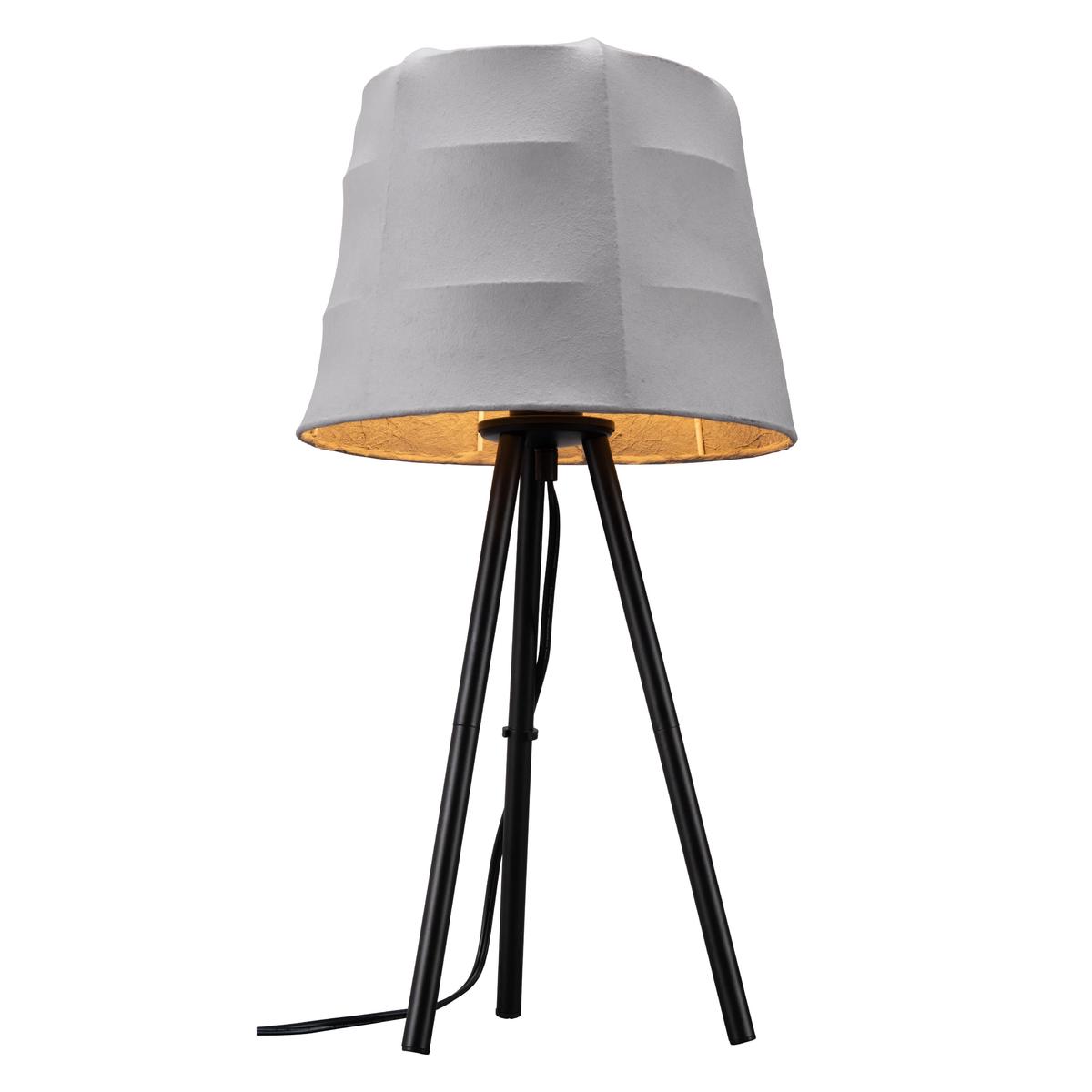 Zuo Mozzi 56138 Table Lamp – Grey & Black