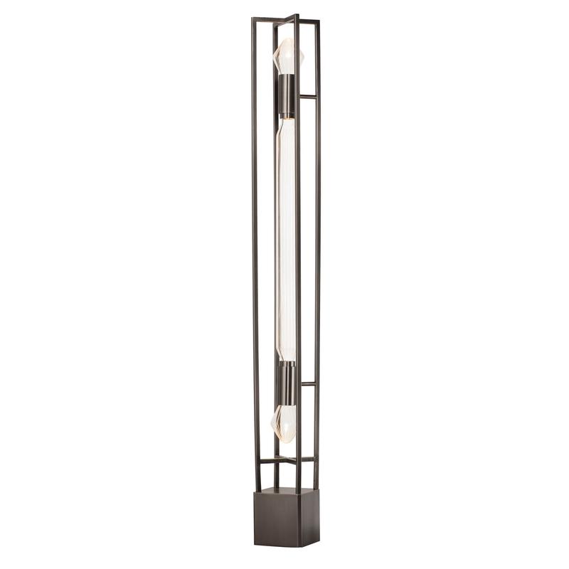 Zeppelin LED Floor Lamp in Gunmetal