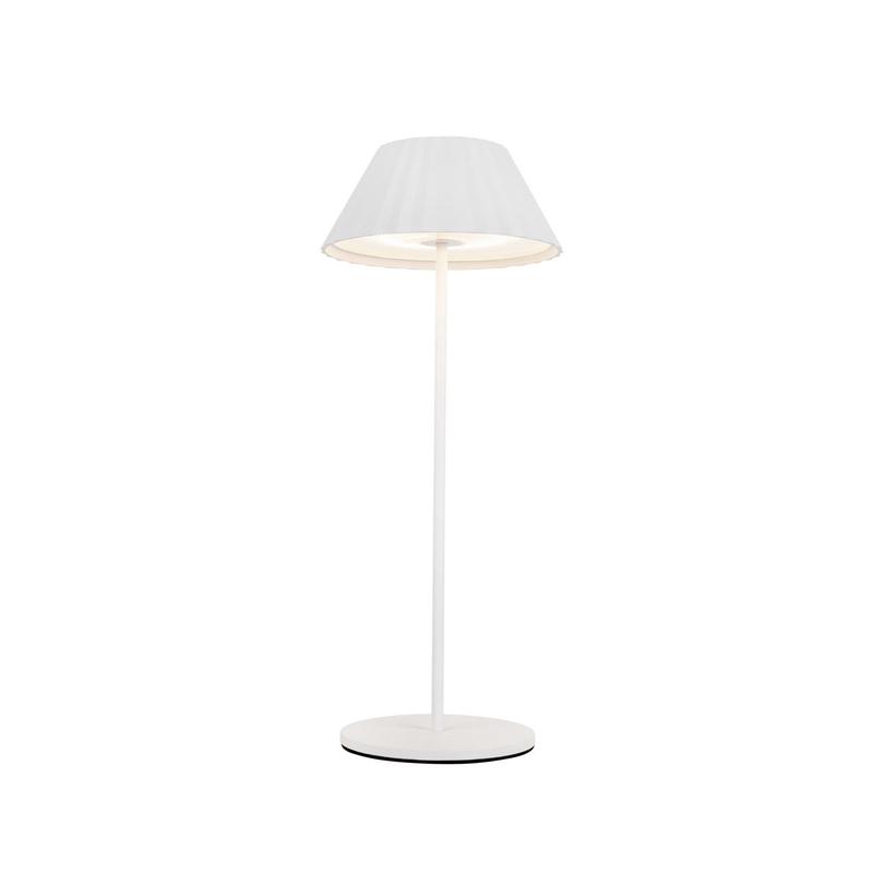 Zola LED Table Lamp in White
