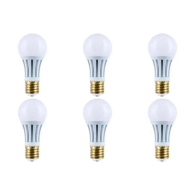 10/22/33 Wattage Selectable PS25 LED Three-Way Lamp – E39d Mogul Base – 2700K – White Finish – 120 Volt – 6-Pack