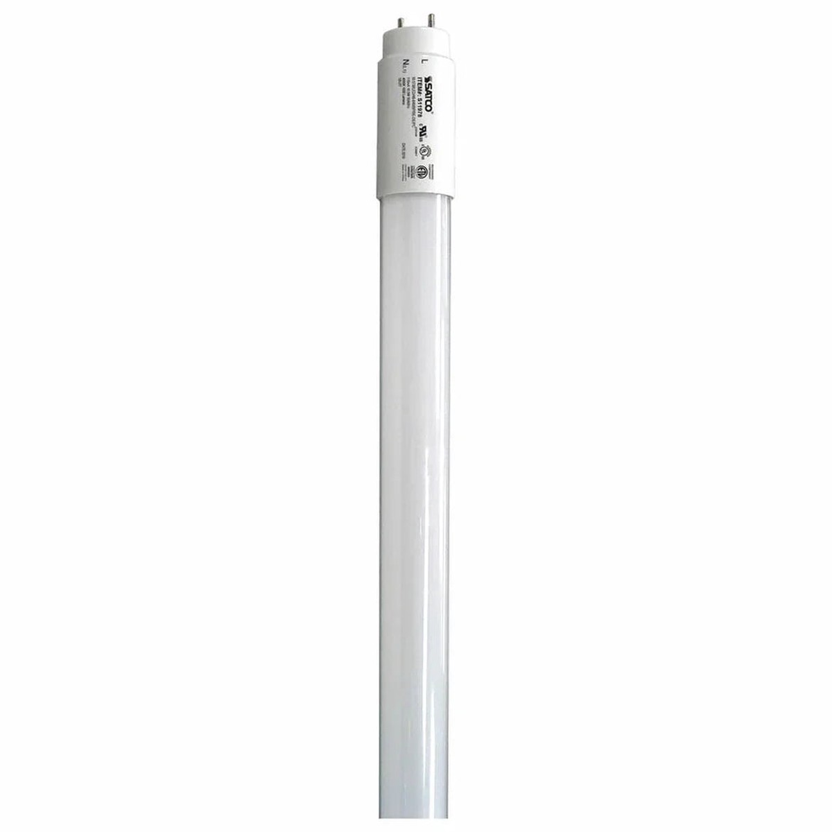 10.5W T8 LED – 4Ft – 4000K – Medium Bi Pin base – 70000 Average rated hours – 1650 Lumens – Type B – Ballast Bypass – Single Ended-Double Ended – Plastic – 25-Pack