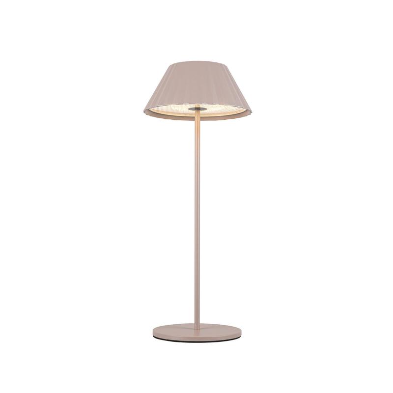 Zola LED Table Lamp in Moonstone Gray