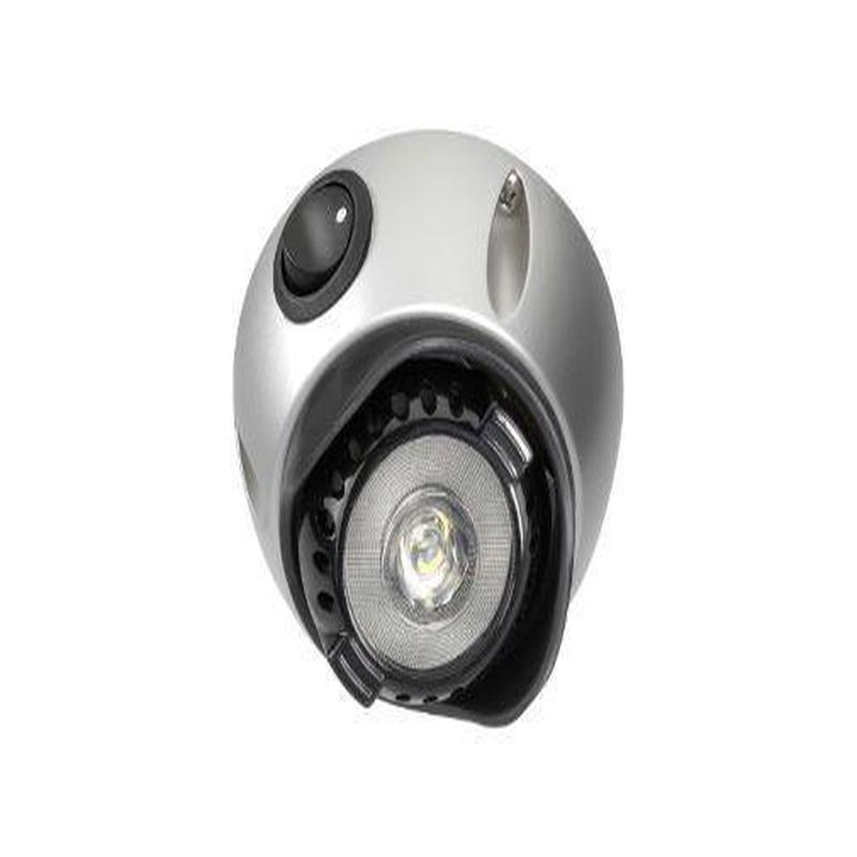 10-30V LED interior Swivel Lamp with Off and on Switch with Silver Satin Finish 8230
