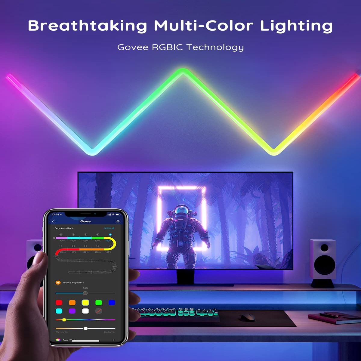 Zig-Zag Contolled Ambient Smart Lighting/