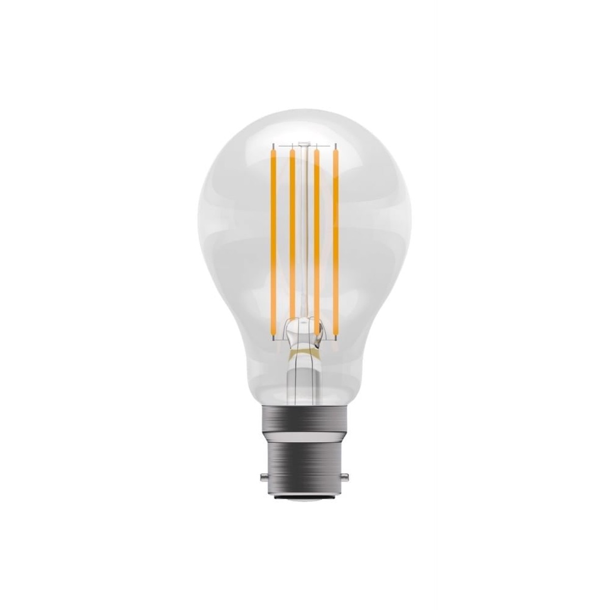 6W B22 / BC 2700K Warm White Clear Filament GLS Dimmable (1 X BULB) – Non Returnable