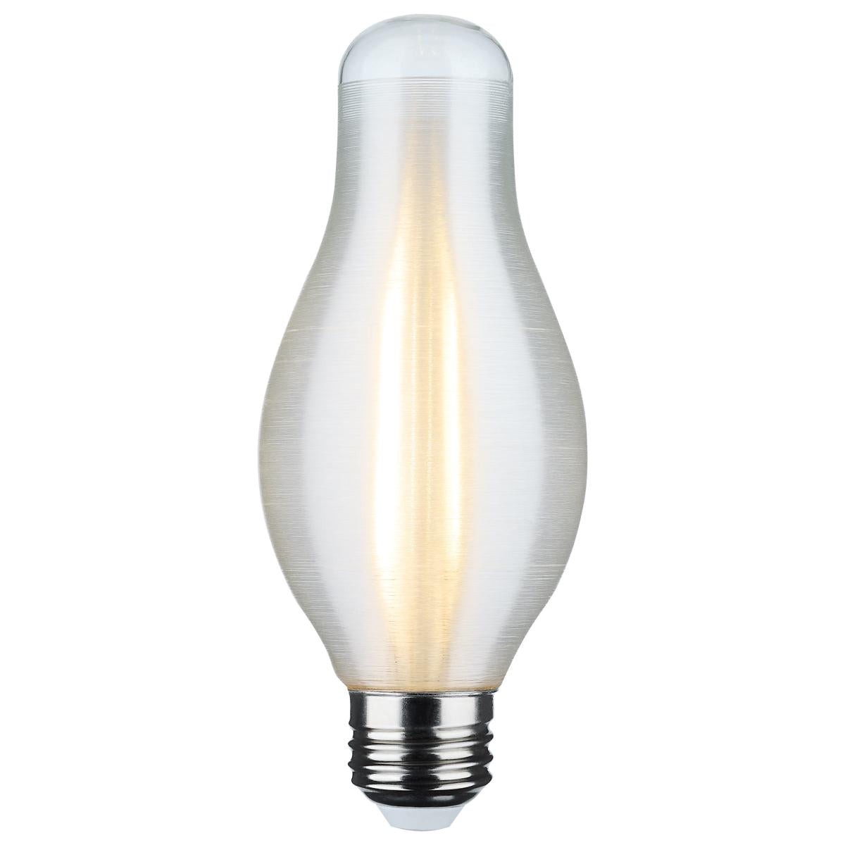 7 Watt Satin Spun LED Decorative H19 Light Bulb