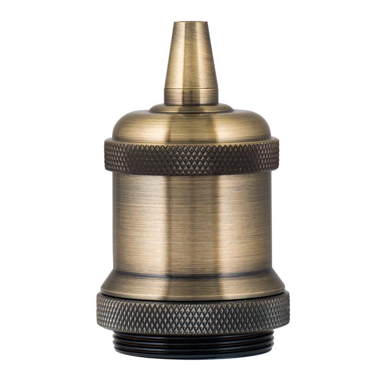 Bailey – 139692 – Retro Lampholder Alu E27 Bronze Antique