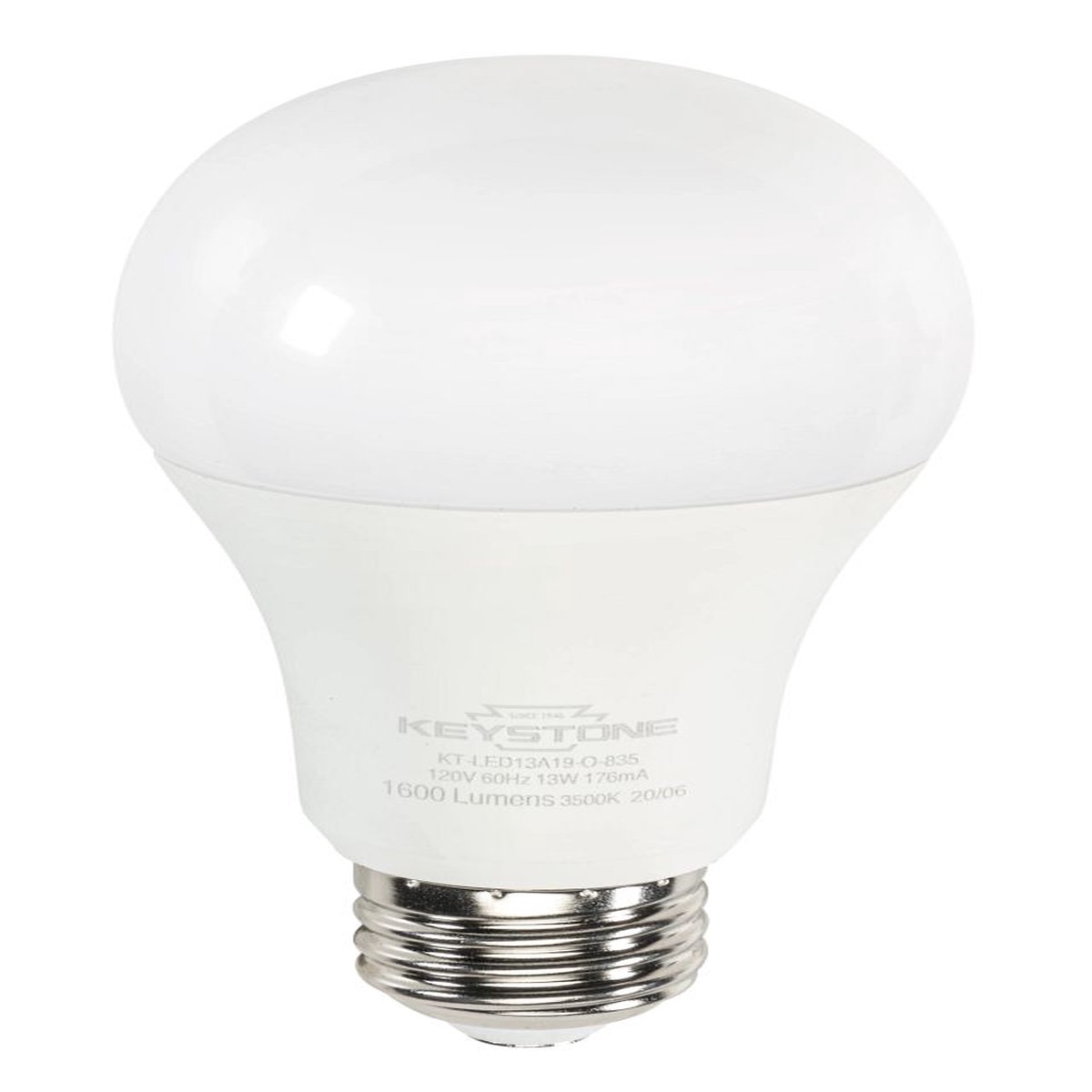 13 Watt Essential Series LED General Purpose A19 Light Bulb Dimmable 80CRI 120V