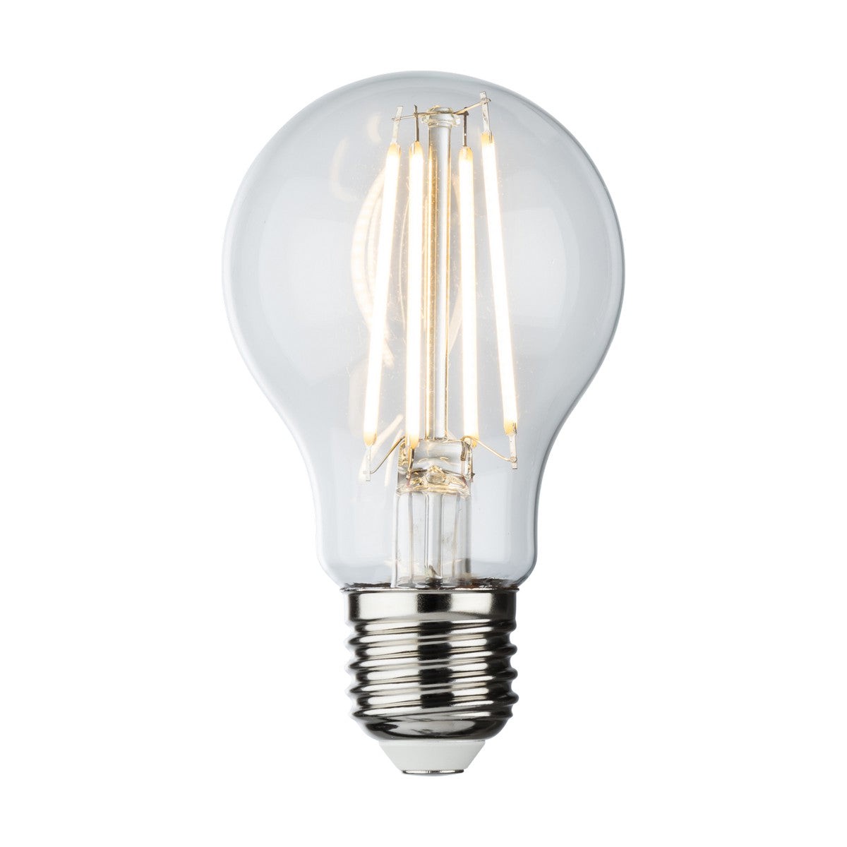 8W Dimmable LED GLS Filament Bulb – Clear E27 2700K