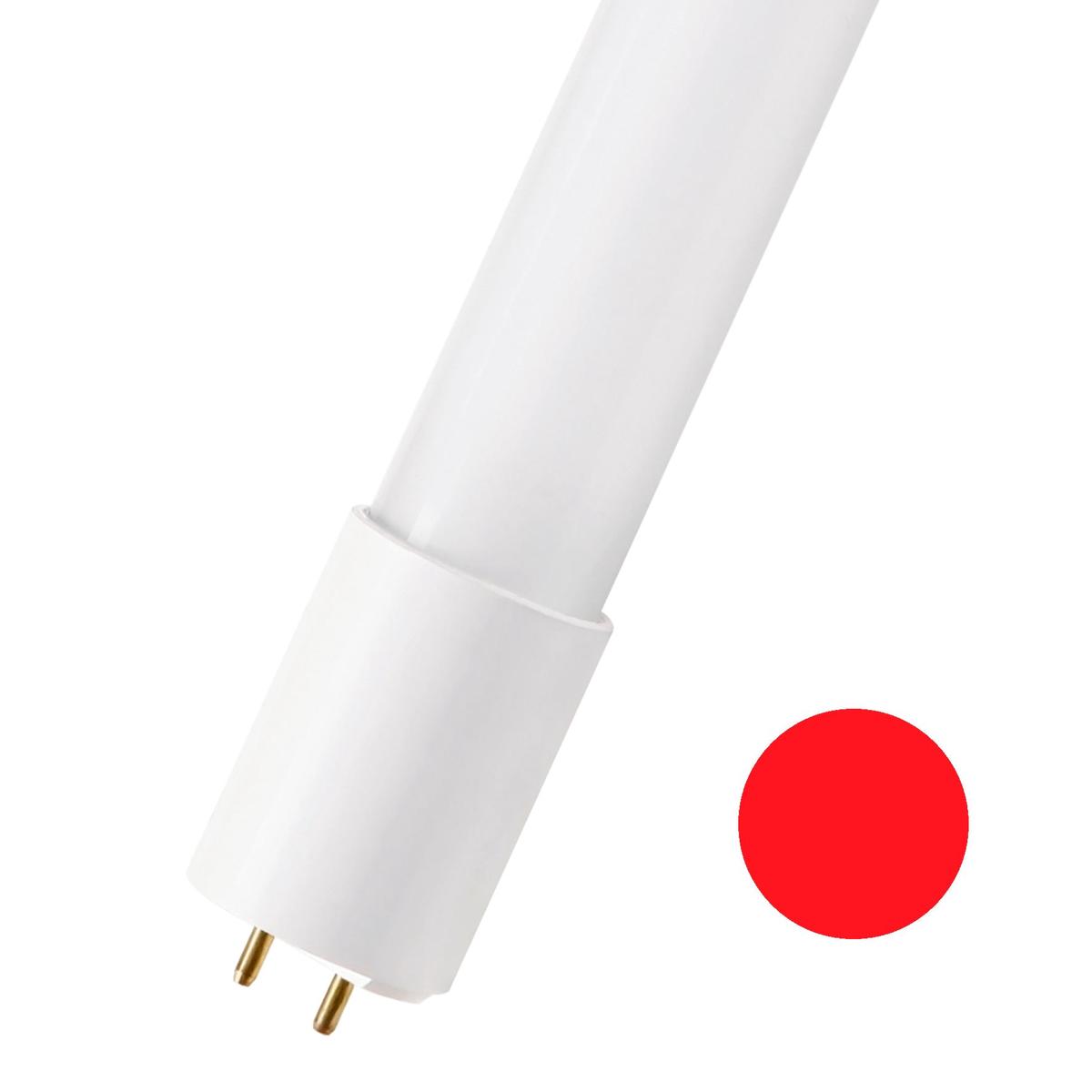 Bailey – 141890 – LED Party T8 29X600 G13 10W (18W) Red EM+AC
