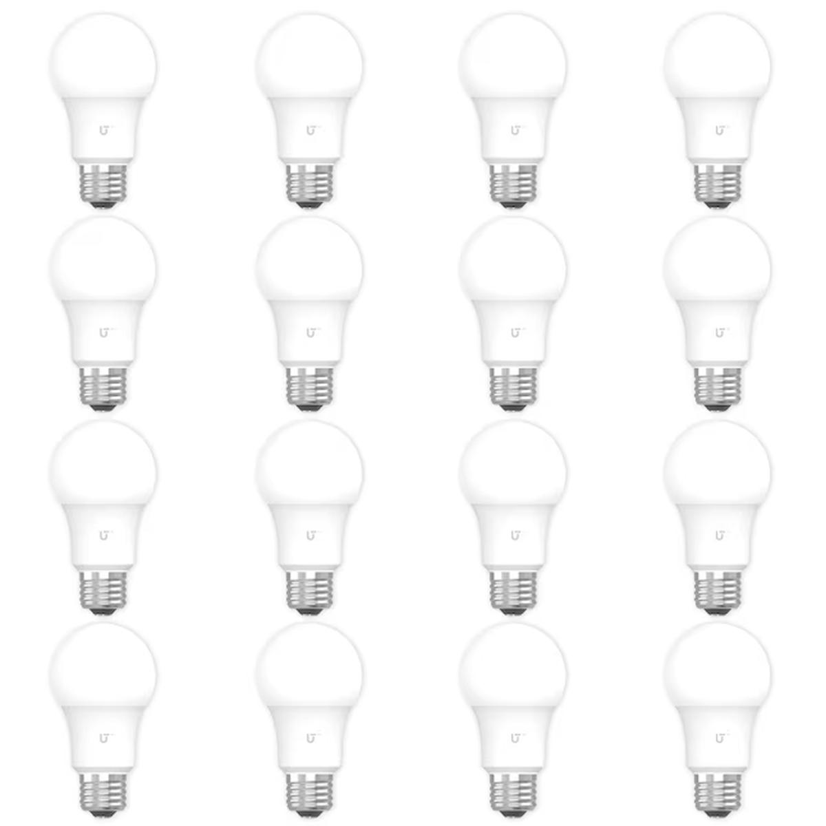 Utilitech 60-Watt A19 Soft White E26 Light Bulb (16-Pack)