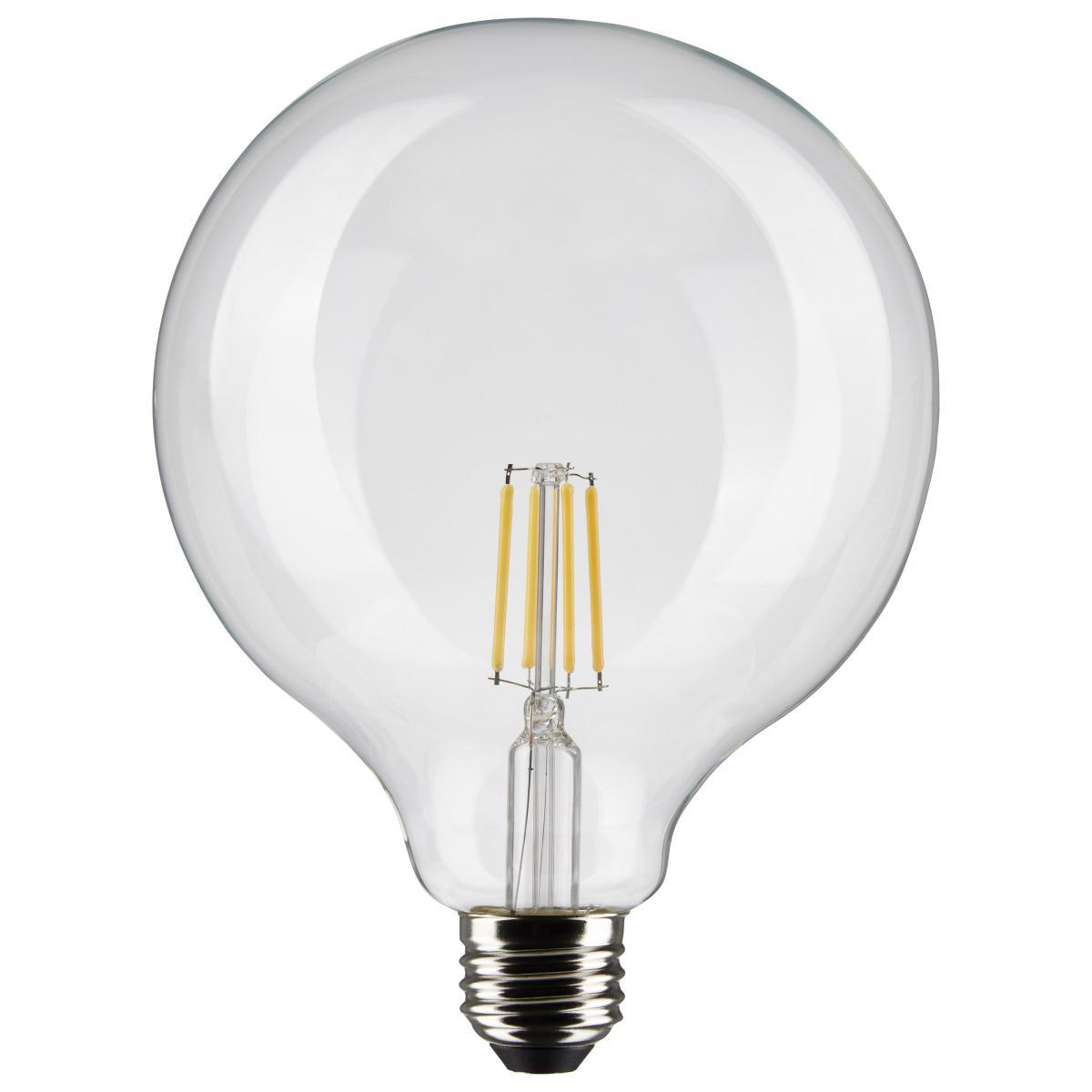 4000K G40 Globe Clear Medium Base LED Bulb – Pack of Six | S21254